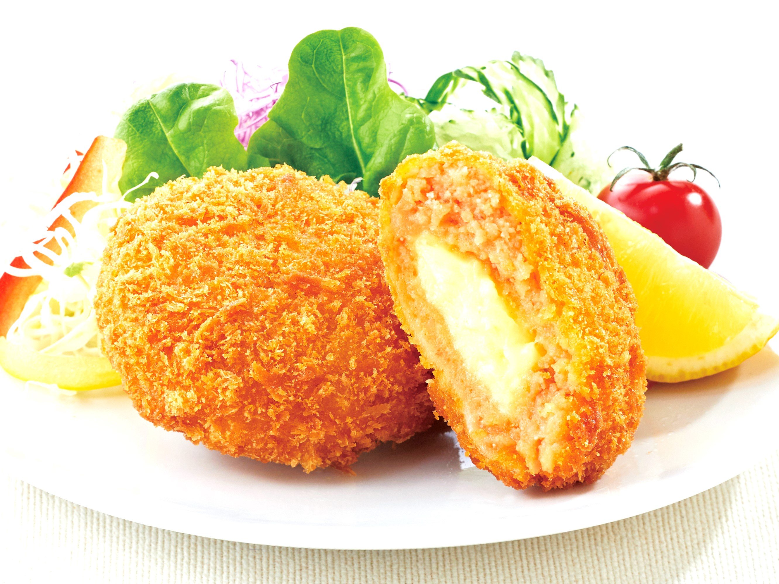 チーズソースｉｎ明太子入りコロッケ