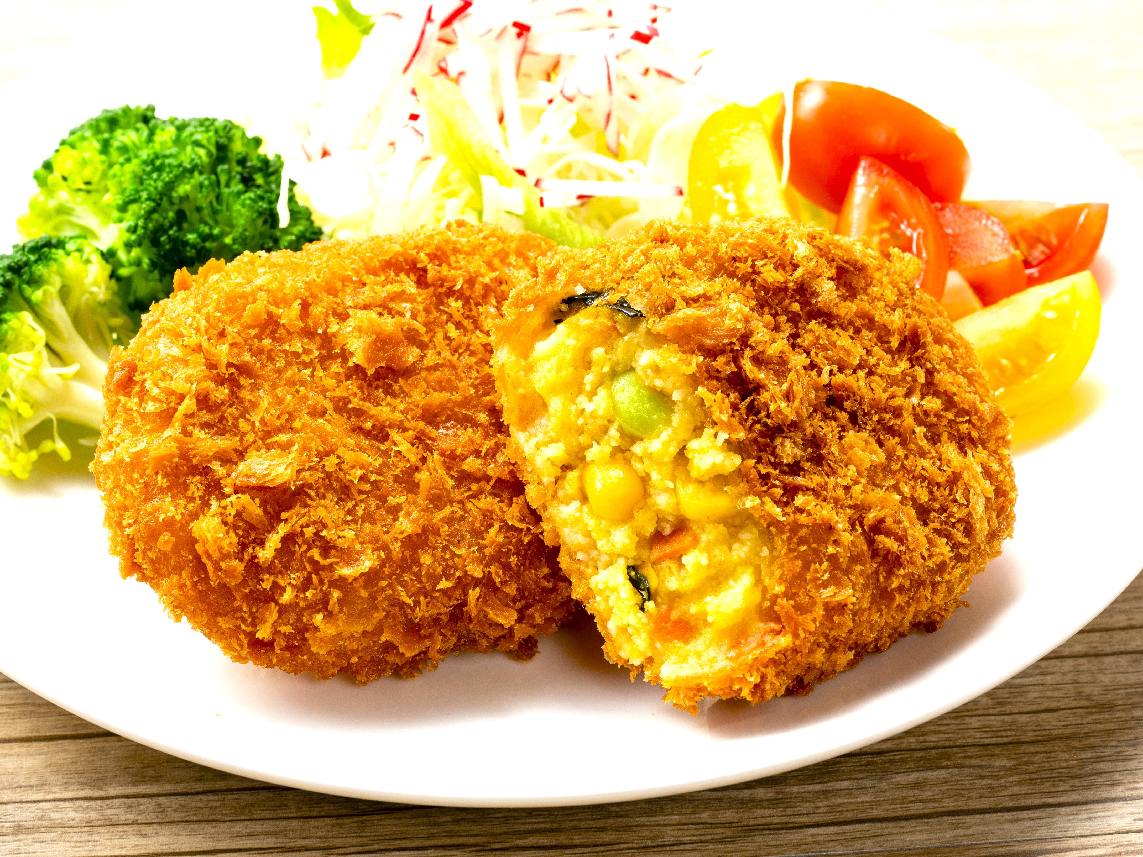 さめてもおいしいコロッケ（野菜）