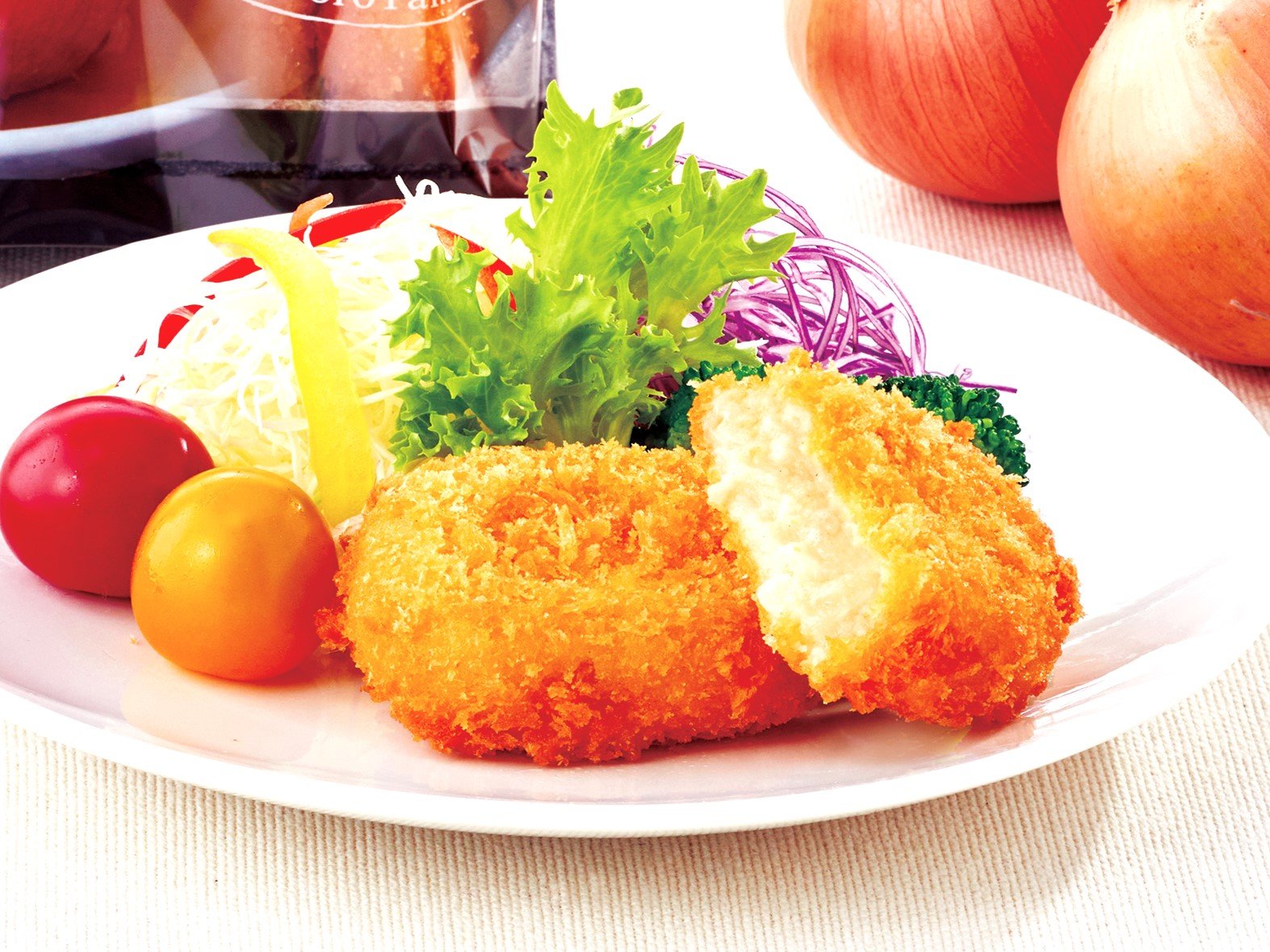 淡路島産玉ねぎたっぷりコロッケ（ＫＢ＆シール）