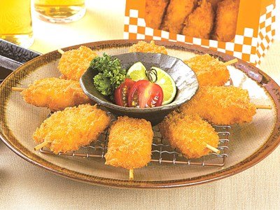 豚ロースと玉ねぎの串カツ２０