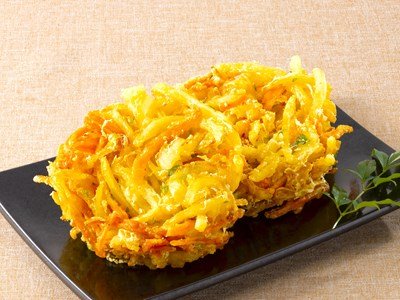 厚み仕上げの野菜かき揚げ９０